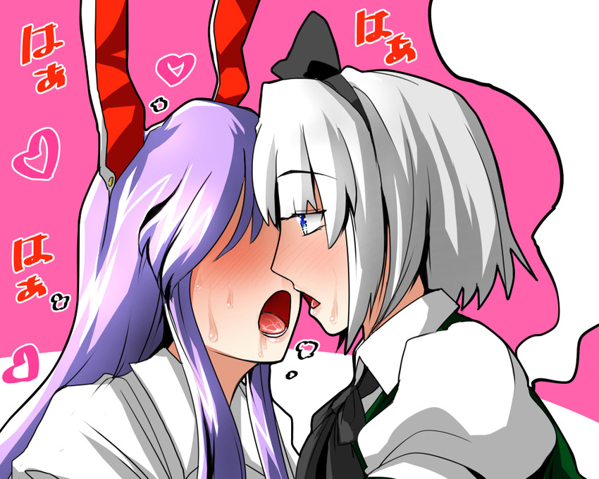 konpaku youmu and reisen udongein inaba (touhou) drawn by sei_(kaien_kien)