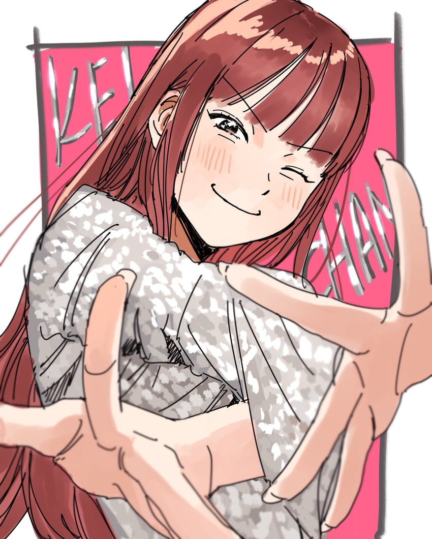 shimizu keiko (real life and 1 more) drawn by coinme429