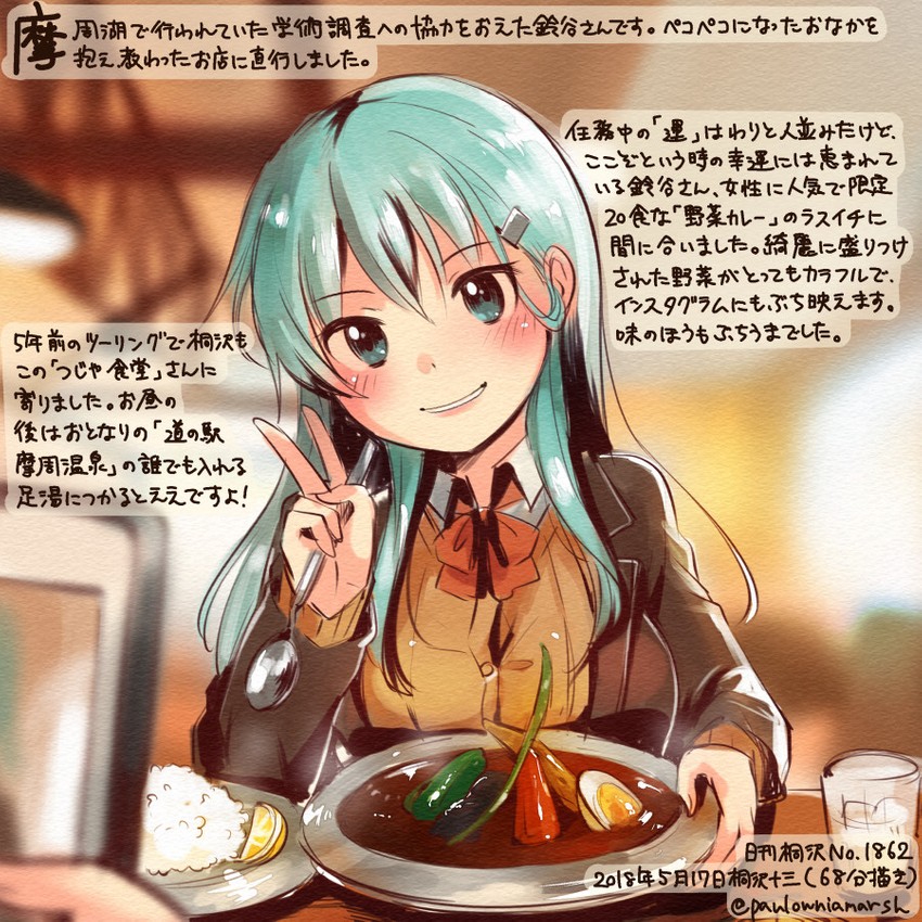 suzuya and suzuya kai ni (kantai collection) drawn by kirisawa_juuzou
