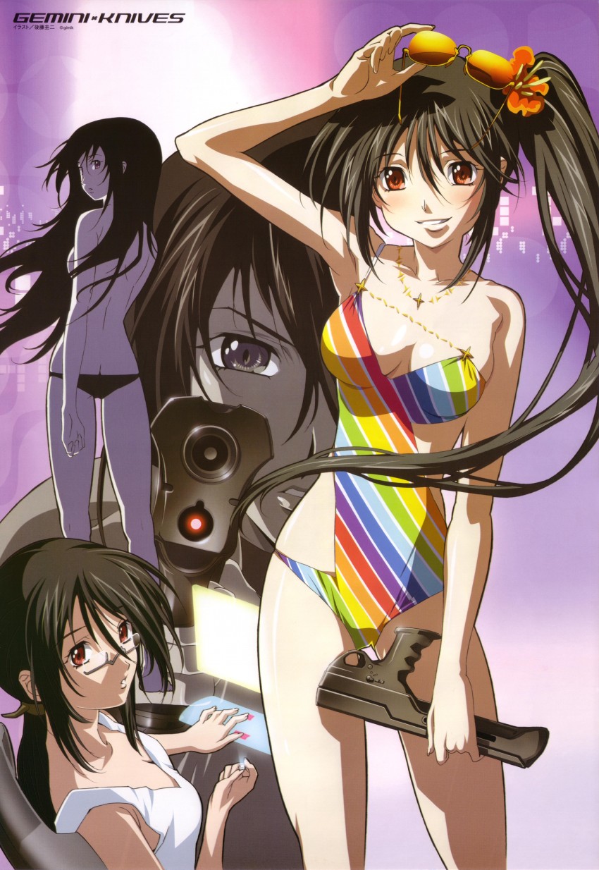 chrysalis (megami magazine and 1 more) drawn by gotou_keiji
