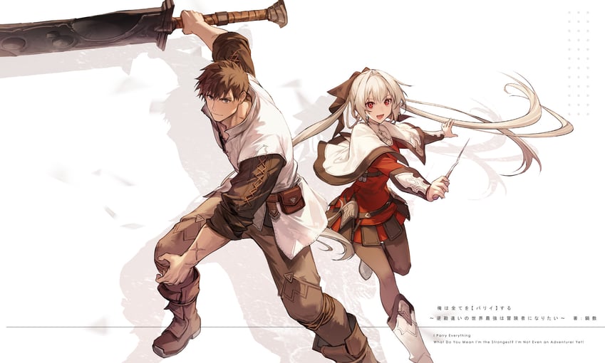 lynneburg clays and noor (ore wa subete wo parry suru) drawn by kawaguchi_(mojacome)
