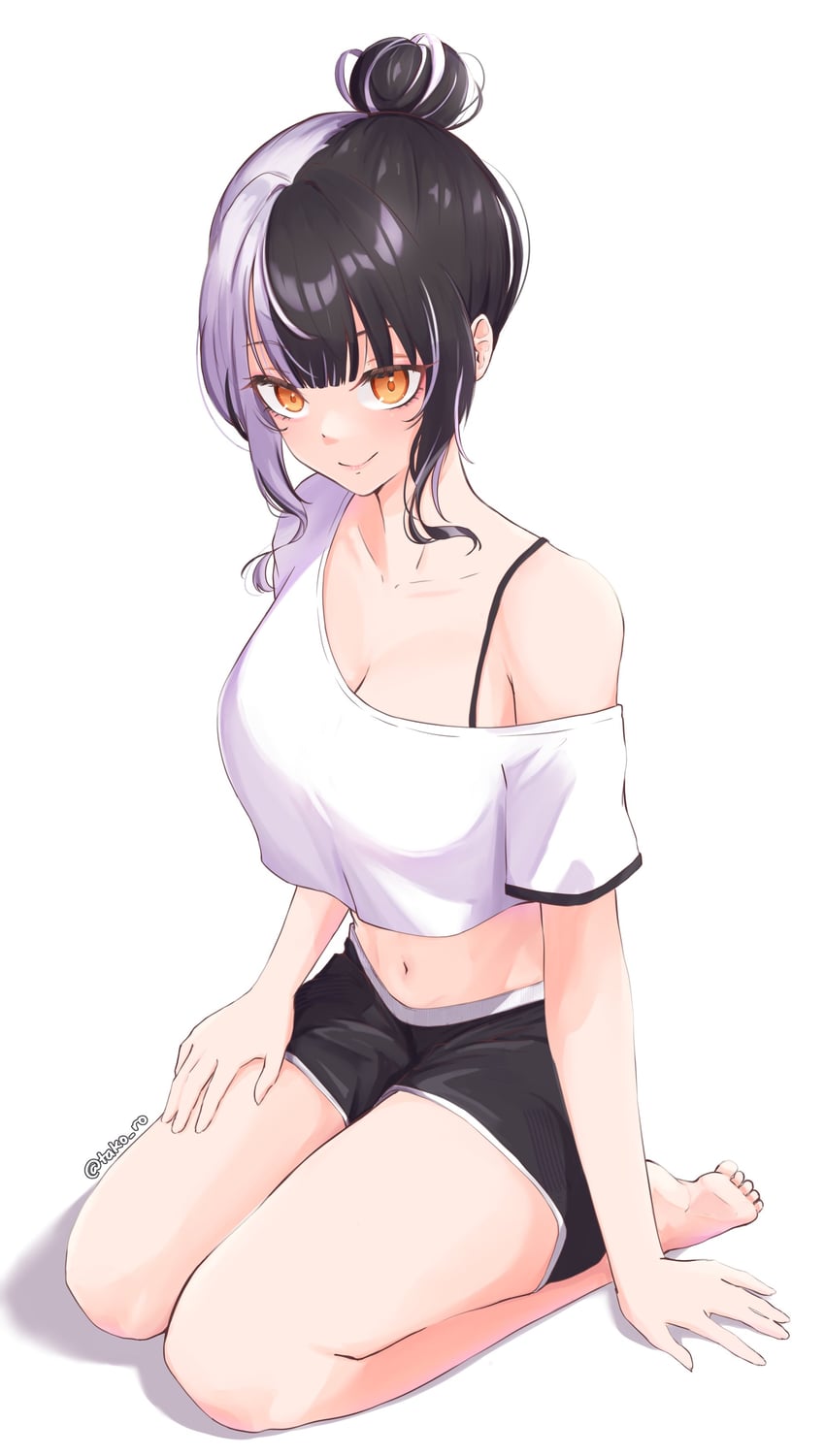 shiori novella (hololive and 1 more) drawn by takoroki