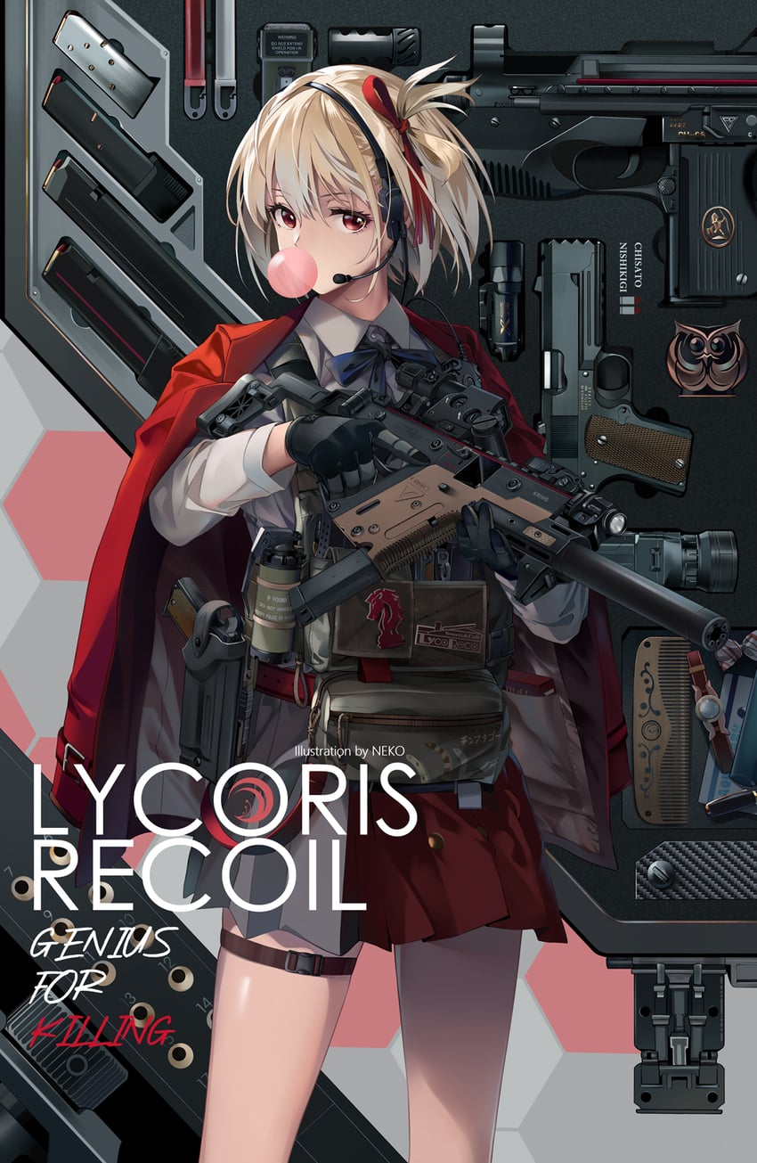 nishikigi chisato (lycoris recoil) drawn by neko_(yanshoujie)