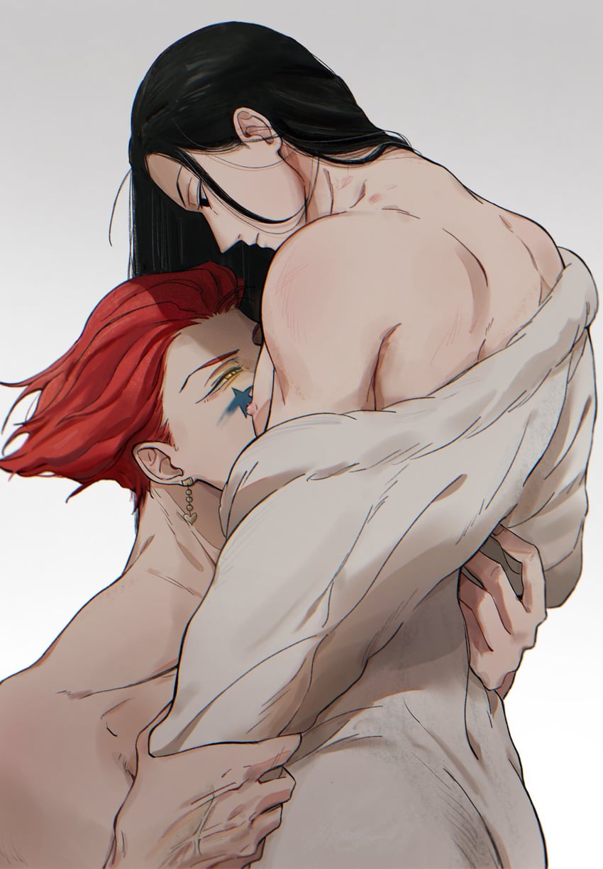 hisoka morow and illumi zoldyck (hunter x hunter) drawn by thuy_nguu056