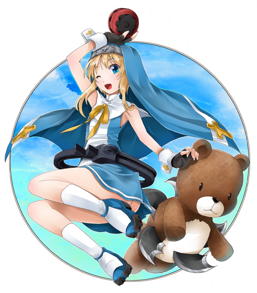 bridget and roger (guilty gear and 1 more) drawn by michii_yuuki