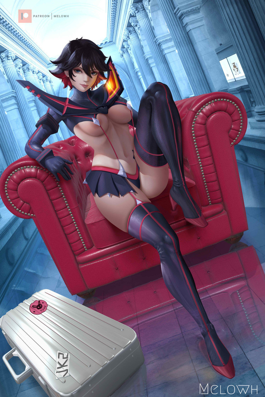 matoi ryuuko and senketsu (kill la kill) drawn by melowh