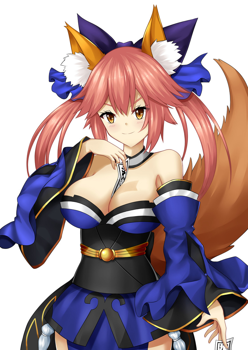 tamamo and tamamo no mae (fate and 3 more) drawn by yan_lie