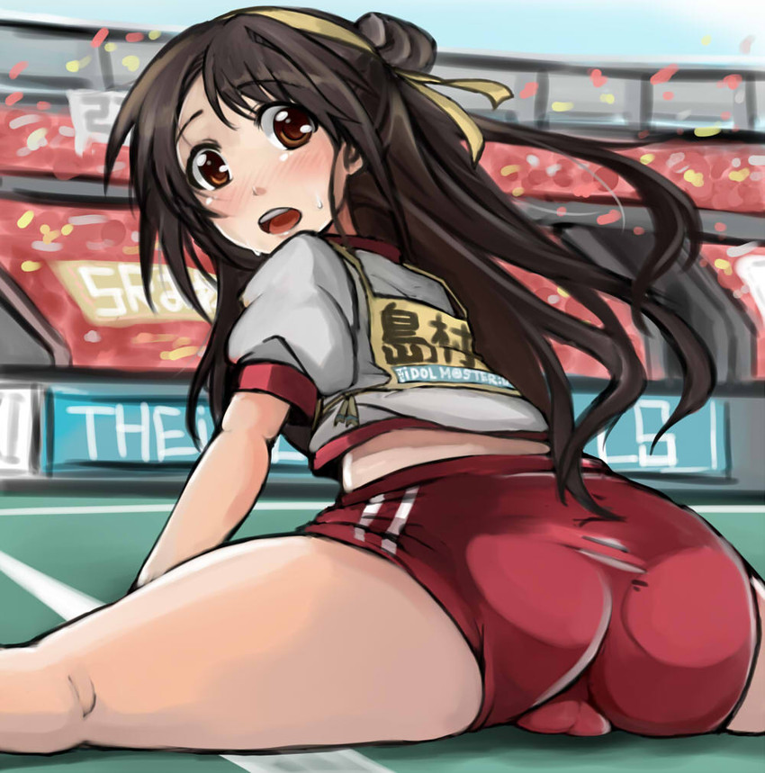 shimamura uzuki (idolmaster and 1 more) drawn by yunodon_(sugar_maple)
