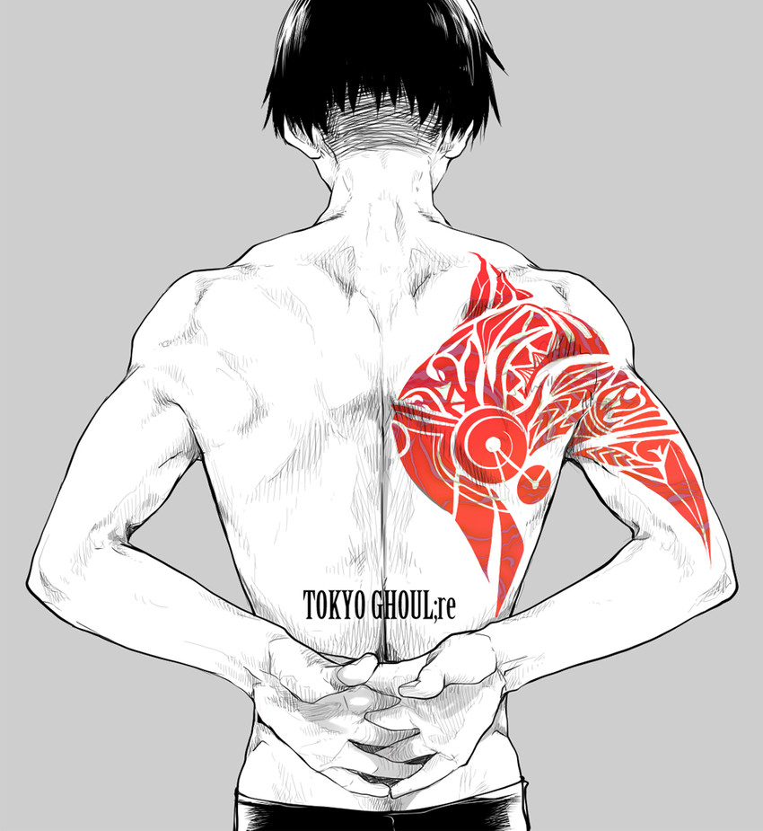 urie kuki (tokyo ghoul and 1 more) drawn by noppo