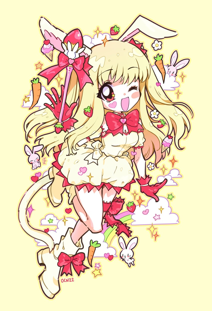 shirayuki berry and mew berry (tokyo mew mew and 1 more) drawn by oceaninspace
