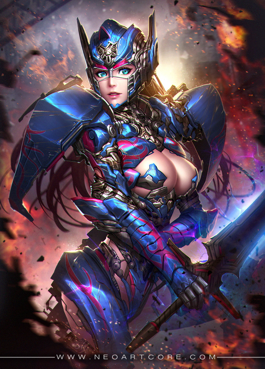 optimus prime (transformers and 1 more) drawn by neoartcore