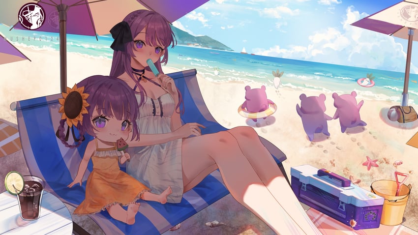 otsuka ray and reika (indie virtual youtuber) drawn by abroccoli