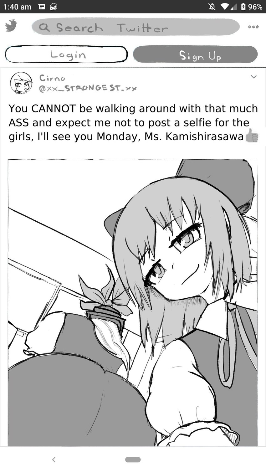 cirno, kamishirasawa keine, and mystia lorelei (touhou and 2 more) drawn by aksawshin