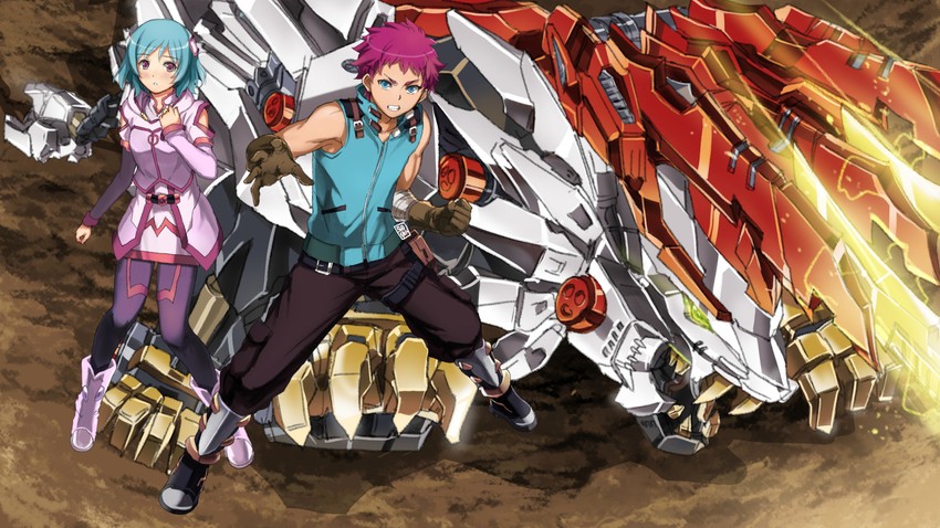 sally land, beast liger, and leo conrad (zoids and 2 more) drawn by garimpeiro
