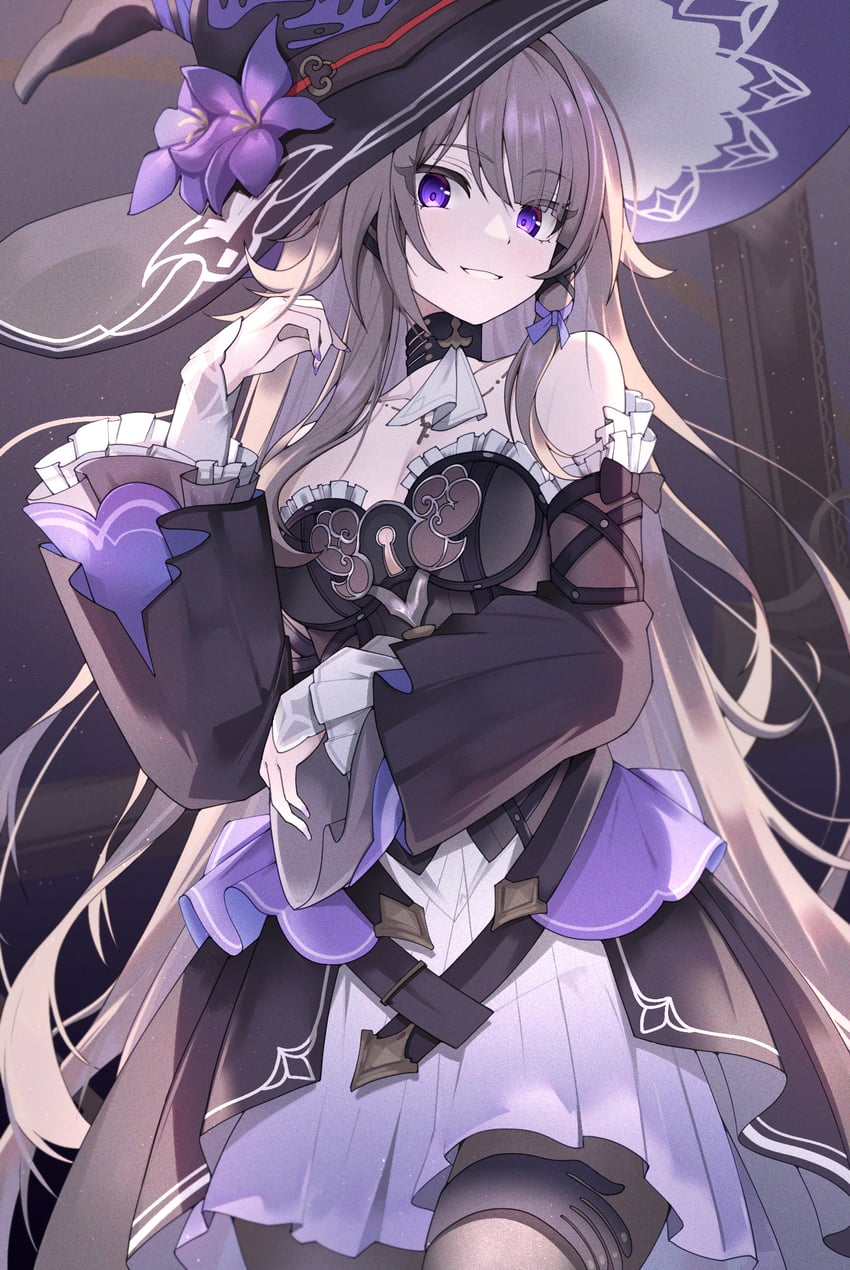 herta and the herta (honkai and 1 more) drawn by mellow_kaede
