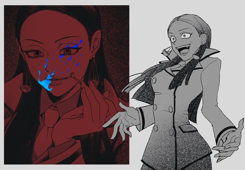 calisto yew (ace attorney and 2 more) drawn by chapssal_17