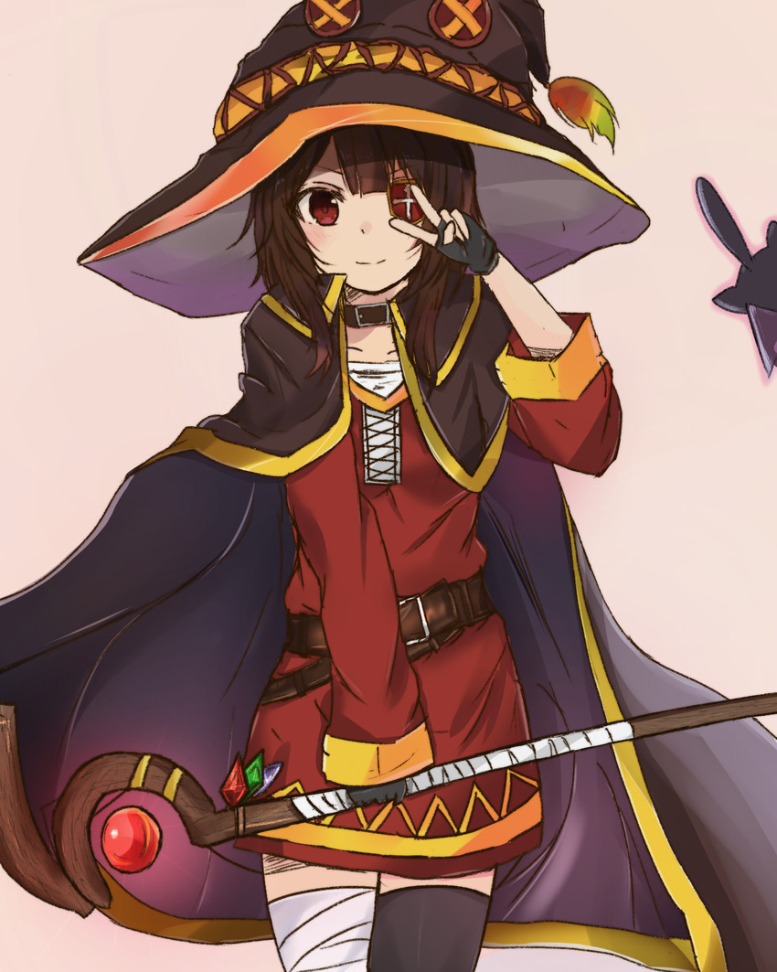 megumin (kono subarashii sekai ni shukufuku wo!) drawn by yukirui_(sruibbt89)