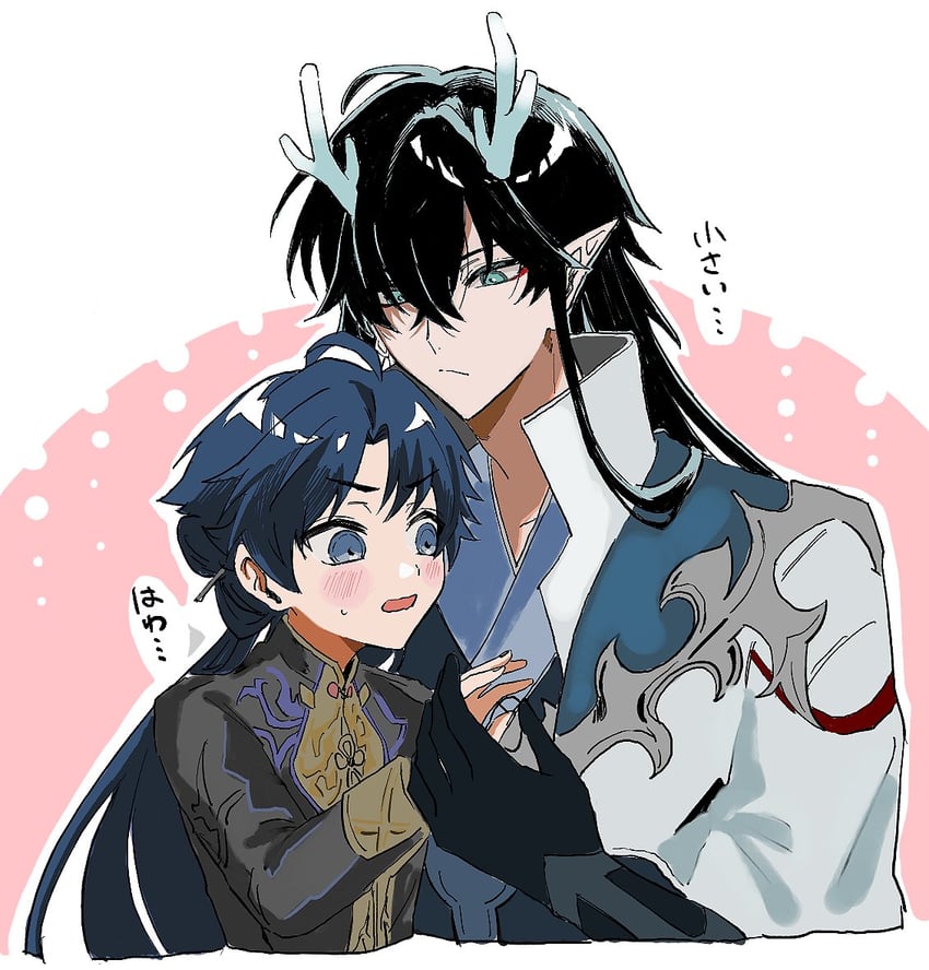 dan heng, blade, yingxing, and dan feng (honkai and 1 more) drawn by atttte_n