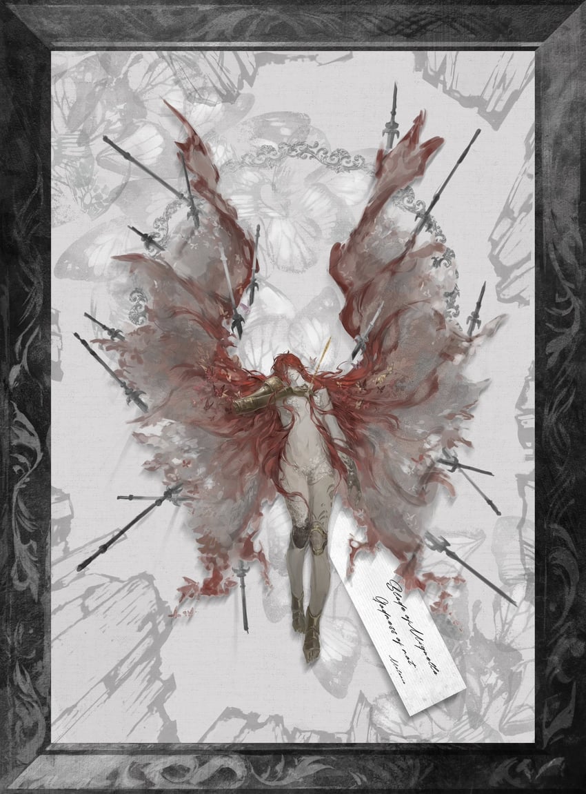 malenia blade of miquella and malenia goddess of rot (elden ring) drawn by jiao_chang
