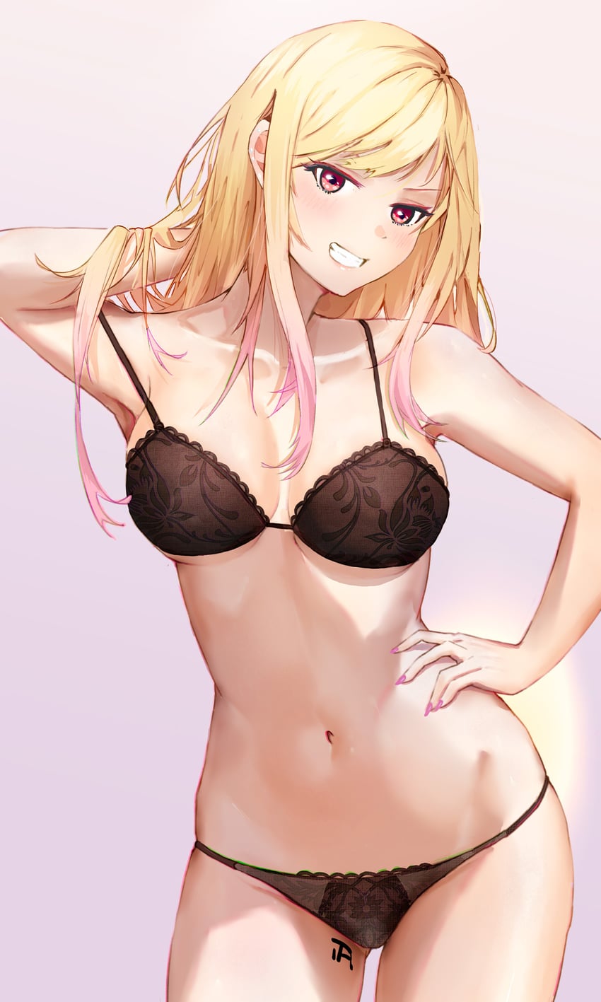 kitagawa marin (sono bisque doll wa koi wo suru) drawn by clisapex
