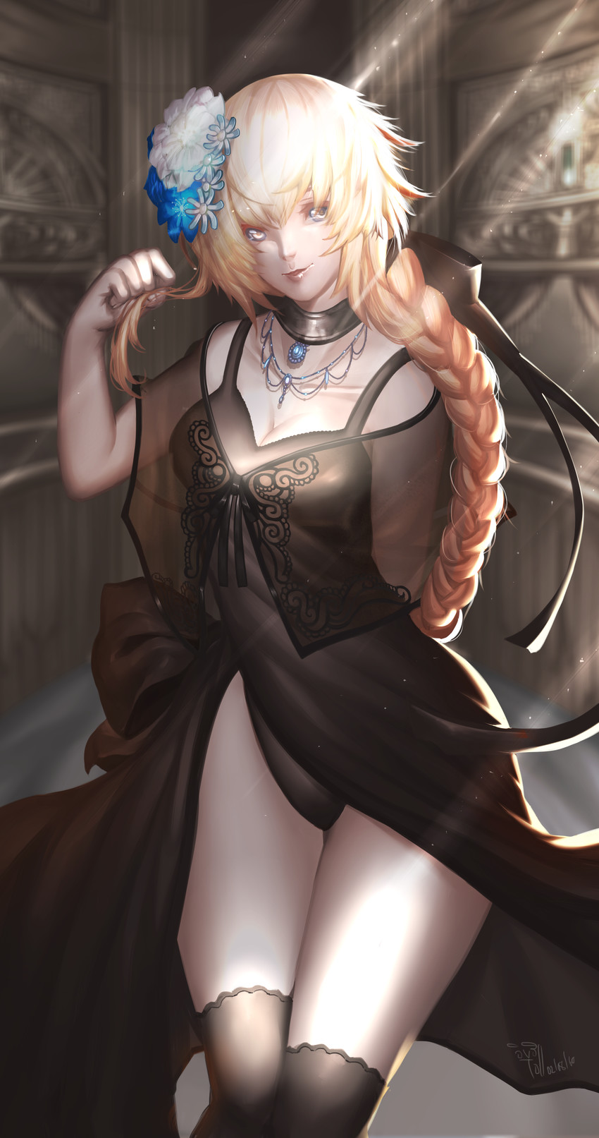 jeanne d'arc (fate and 1 more) drawn by tollrin-senpai