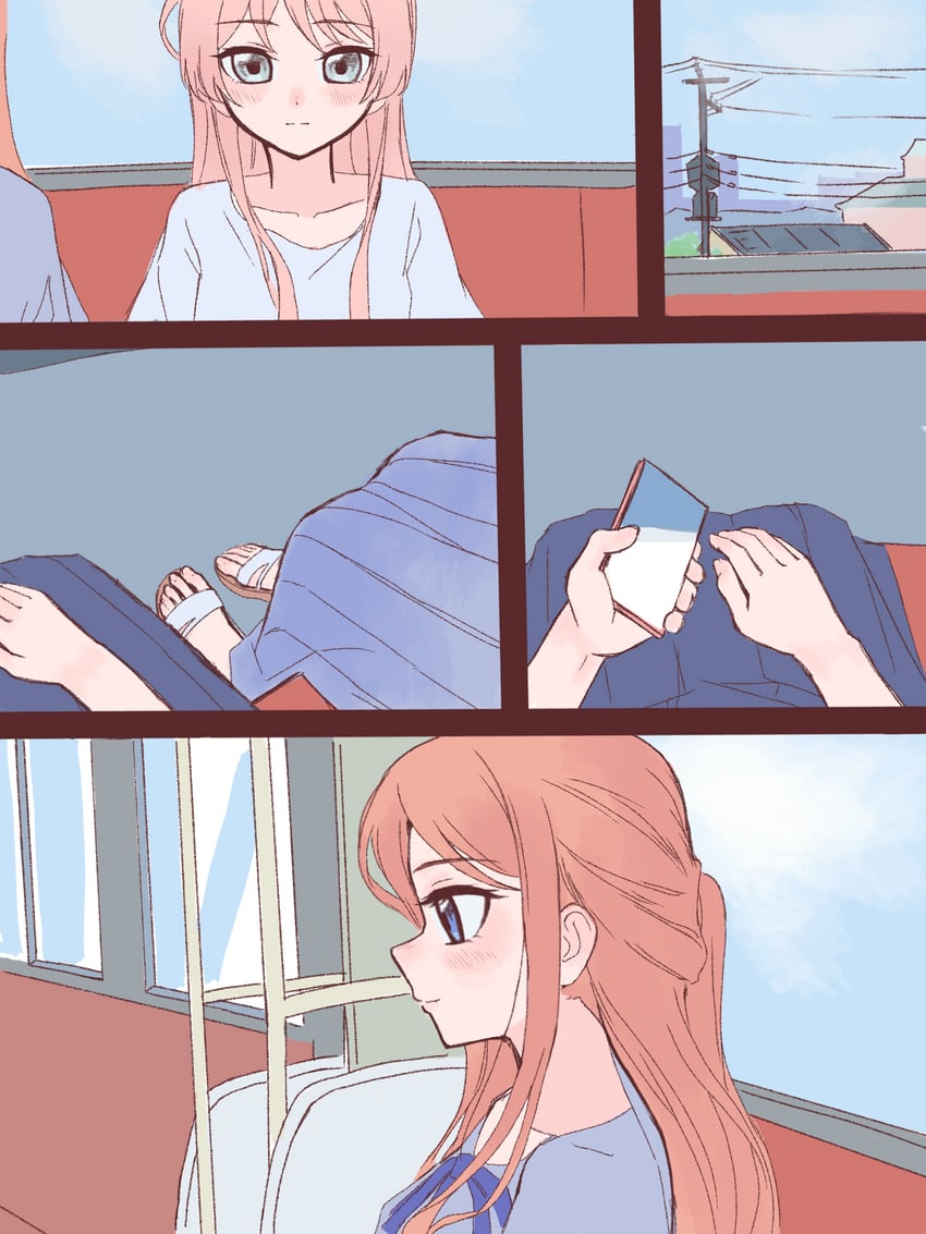 chihaya anon and nagasaki soyo (bang dream! and 1 more) drawn by lco and wo_mingzi_bei_qile