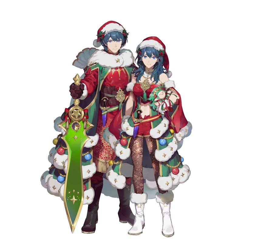 female byleth, male byleth, and sothis (fire emblem and 2 more) drawn by suzuki_iori