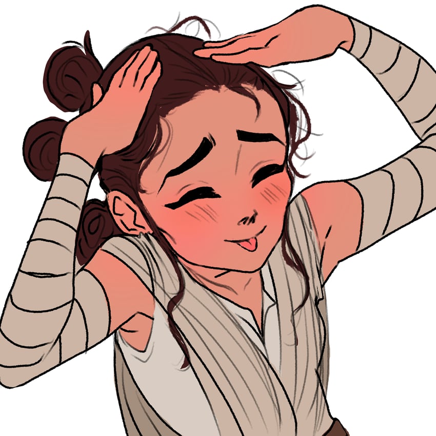 rey (star wars and 1 more) drawn by theriseofswolo