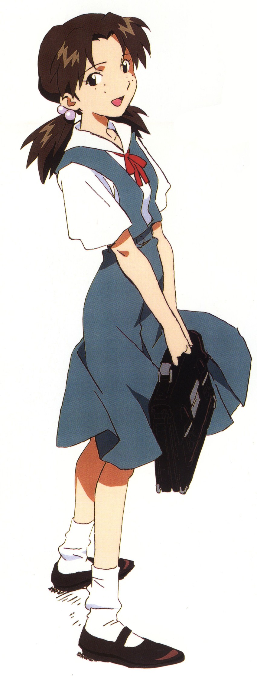 horaki hikari (neon genesis evangelion) drawn by honda_takeshi