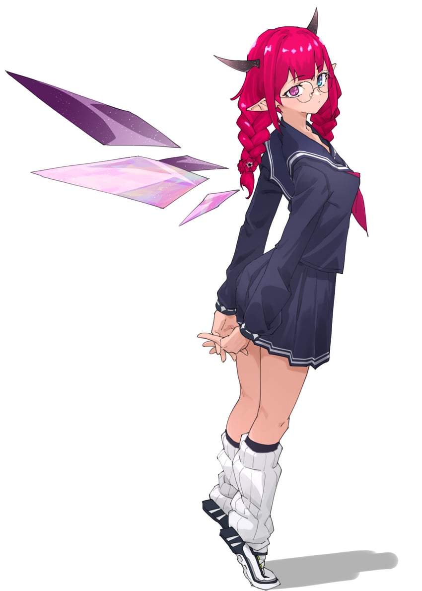 irys (hololive and 1 more) drawn by tanabe_(fueisei)