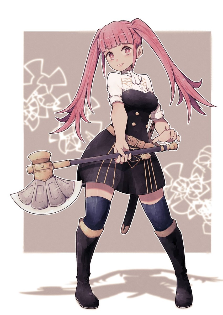 hilda valentine goneril (fire emblem and 1 more) drawn by lamb-oic029