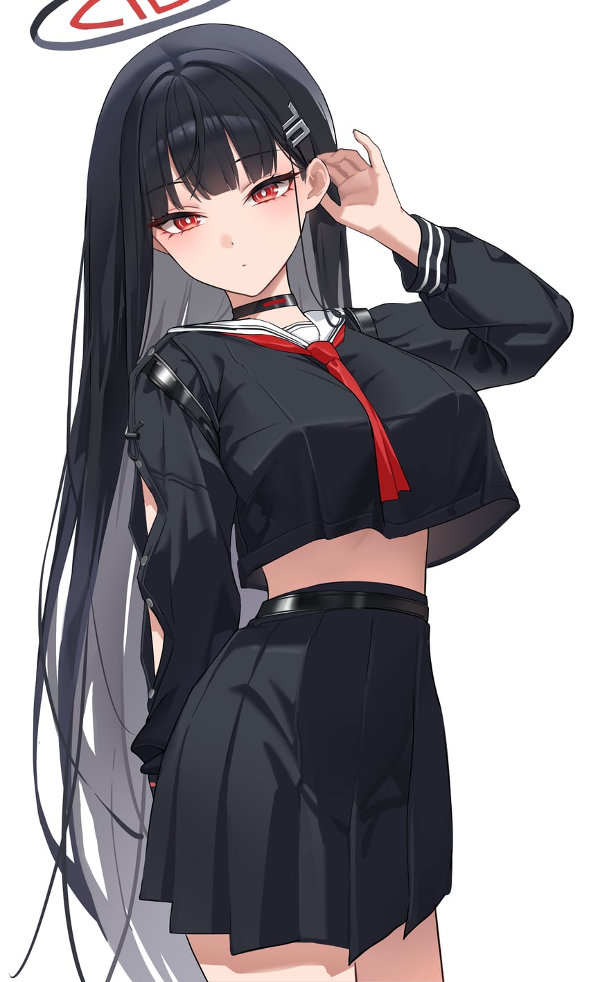 rio and chisa (blue archive and 1 more) drawn by ggoong_(pooplambgoong22)