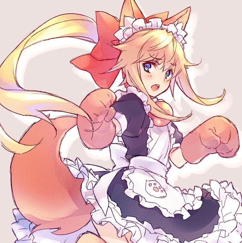 tamamo, tamamo cat, and chevalier d'eon (fate and 1 more) drawn by wanko_(takohati8)