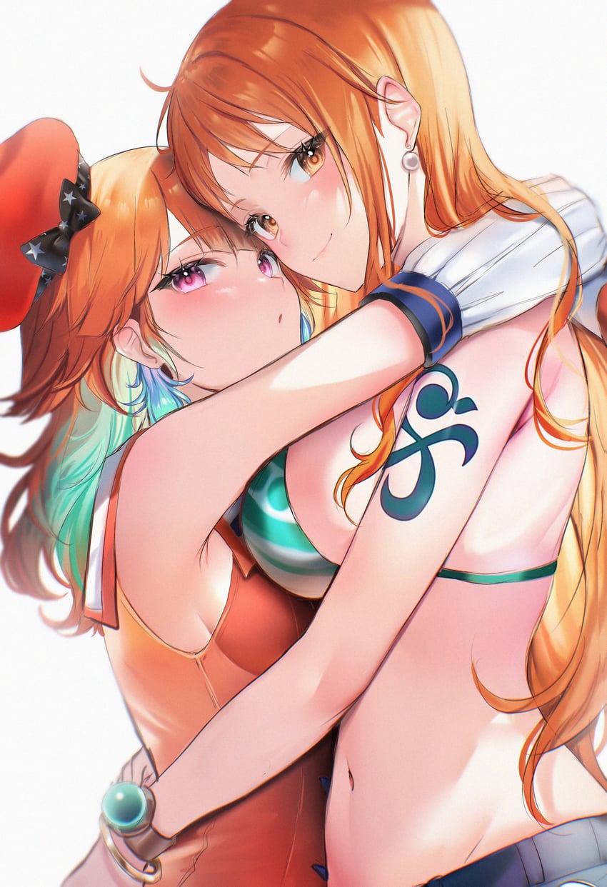 takanashi kiara and nami (hololive and 2 more) drawn by maru_ccy