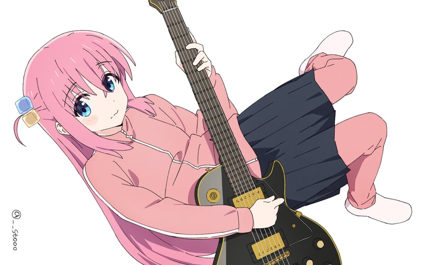gotoh hitori (bocchi the rock!) drawn by zud_(stooo)