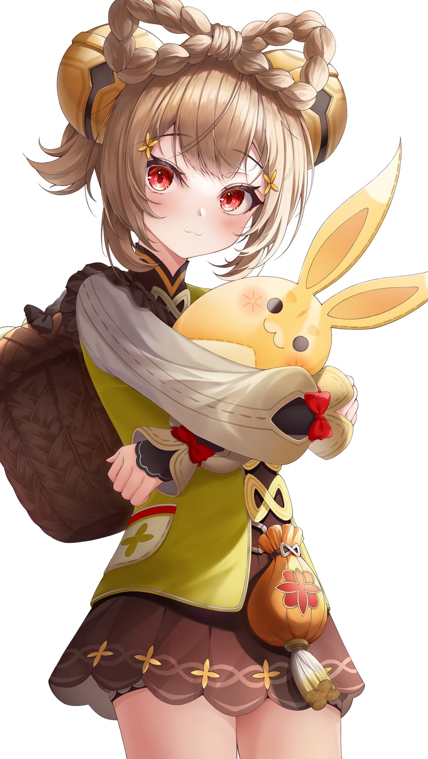 yaoyao and yuegui (genshin impact) drawn by ichizon