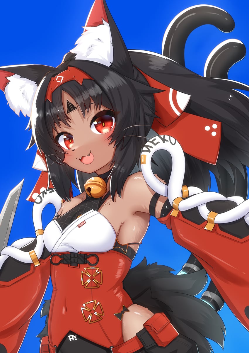 nekomiya mana (zenless zone zero) drawn by horokusa_(korai)