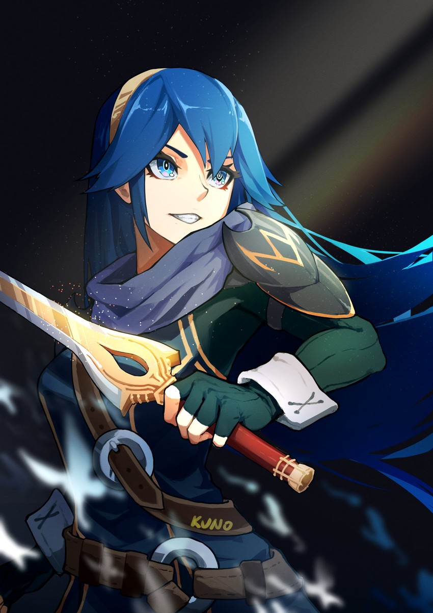 lucina (fire emblem and 3 more) drawn by kuno_(runkunochan)