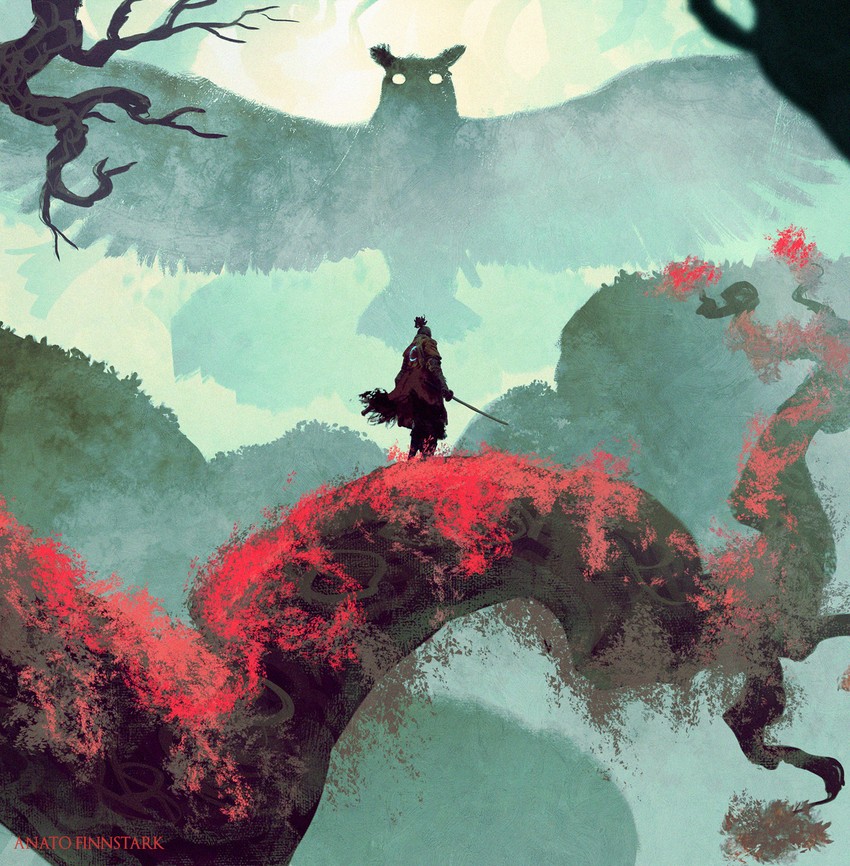 sekiro (sekiro: shadows die twice) drawn by anato_finnstark
