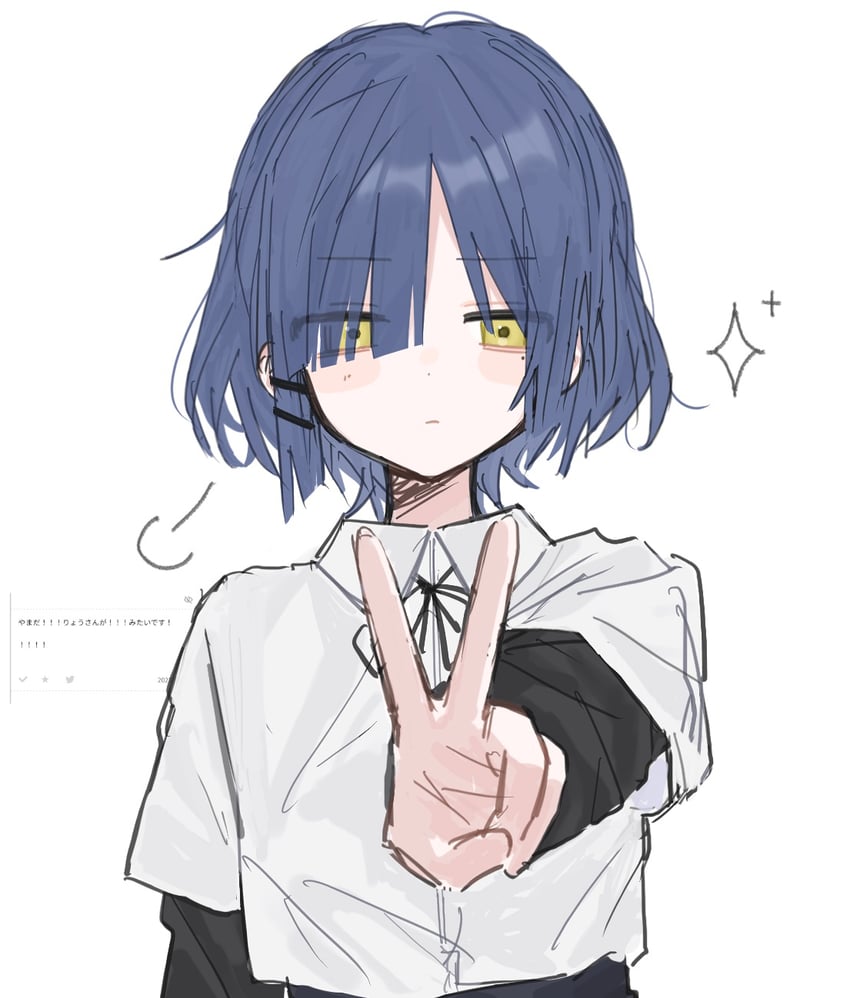 yamada ryo (bocchi the rock!) drawn by uzu_(uzu_xon)