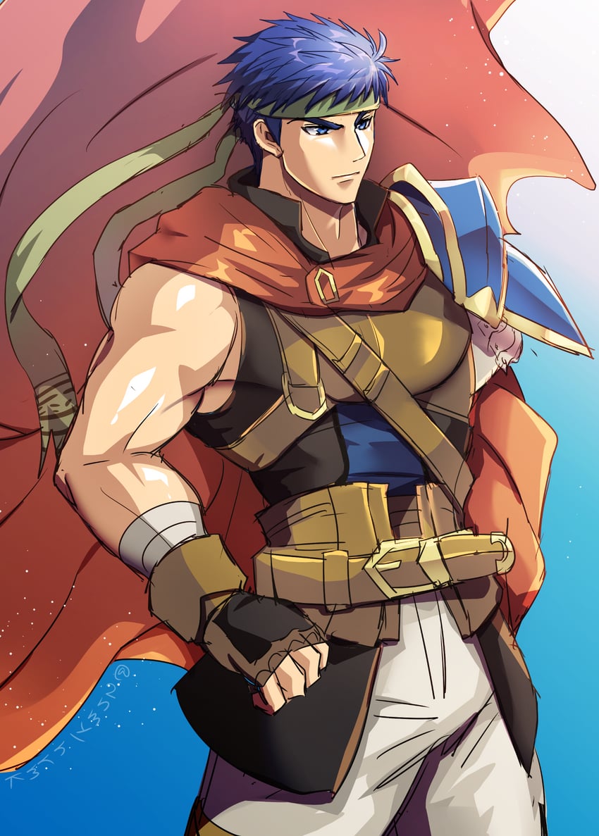 ike (fire emblem and 1 more) drawn by ninomiya_harumaki