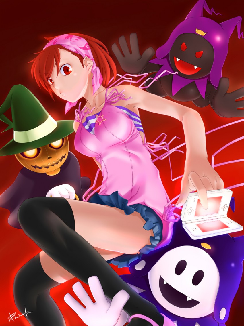 jack frost, tanigawa yuzu, pyro jack, and black frost (shin megami tensei and 2 more) drawn by baiola