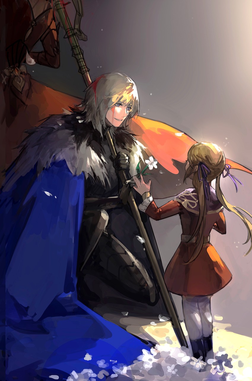 edelgard von hresvelg and dimitri alexandre blaiddyd (fire emblem and 1 more) drawn by n0ise