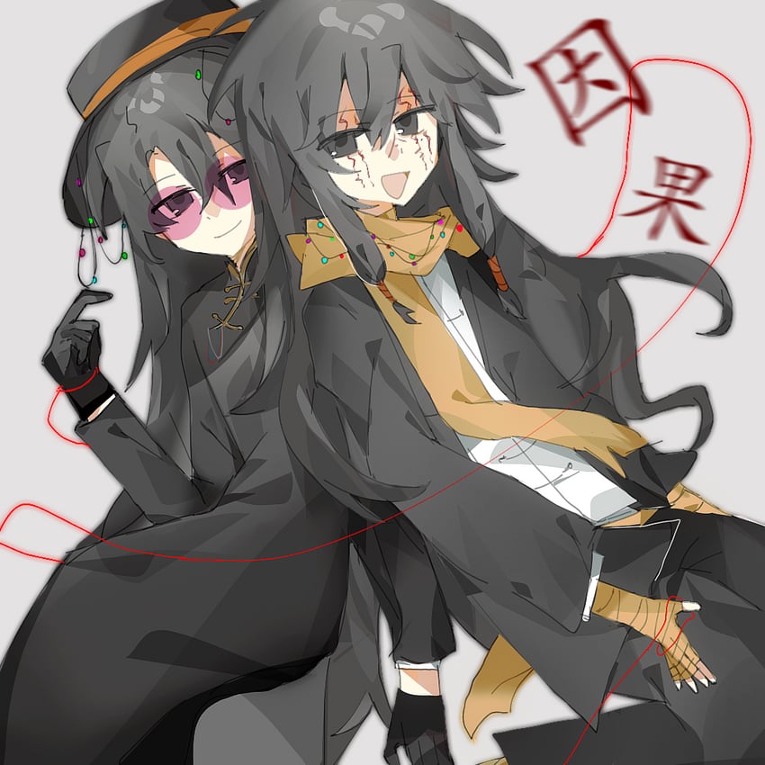 ziche fuzhao and huai yunqing (touqi guaitan) drawn by riri_dongsheng