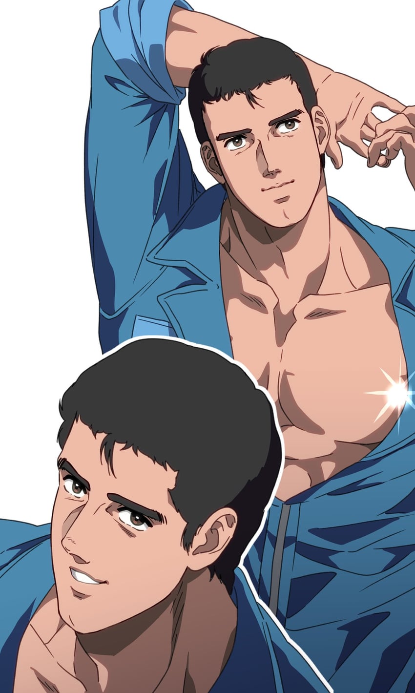 abe takakazu (kuso miso technique) drawn by yuu_(masarunomori)
