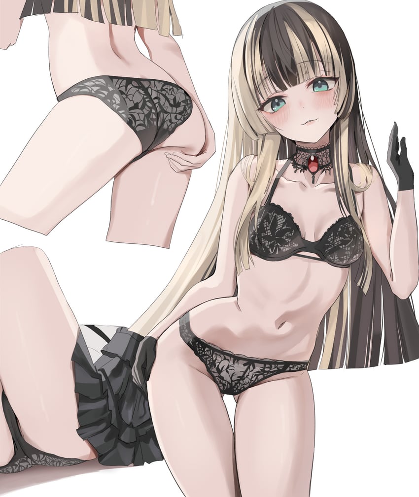 juufuutei raden (hololive and 1 more) drawn by scarlet_(wv0102)