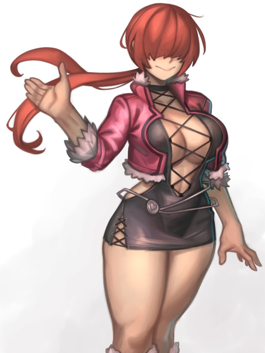 shermie (the king of fighters and 1 more) drawn by kelvin_hiu