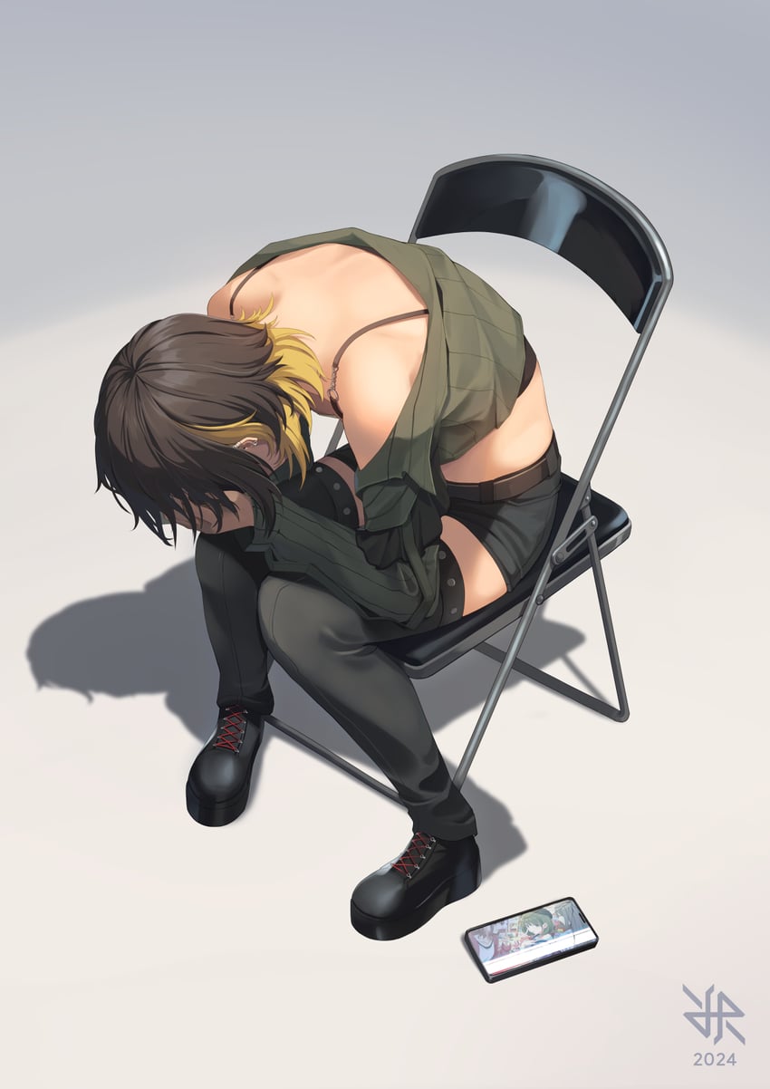 ikaruga luca (idolmaster and 1 more) drawn by hiroki_ree