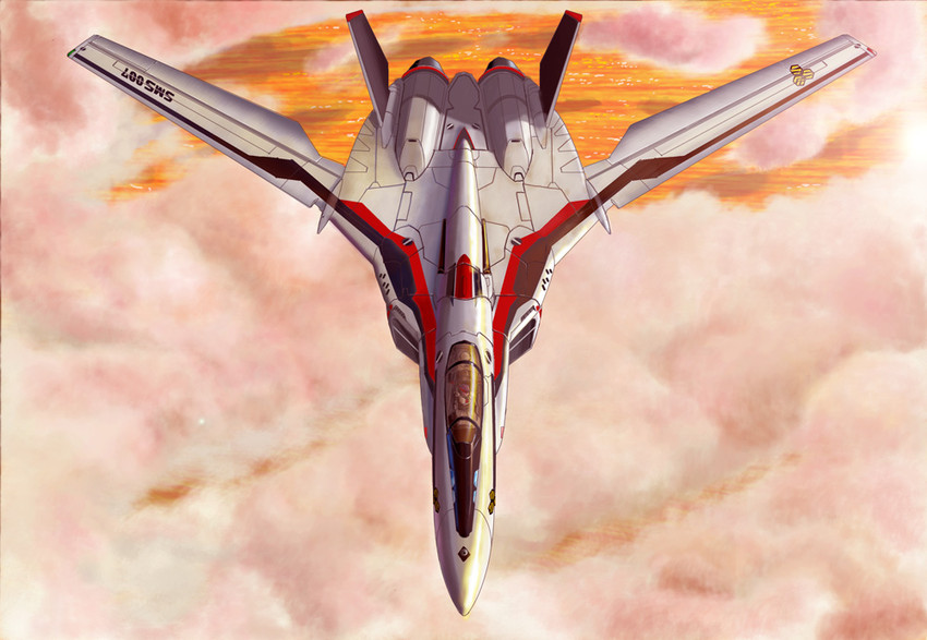 ranka lee, saotome alto, vf-25, and galia iv (macross and 1 more) drawn by i.t.o_daynamics