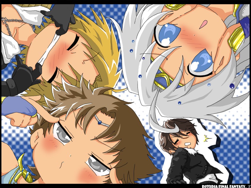 squall leonhart, bartz klauser, tidus, and cecil harvey (final fantasy and 6 more) drawn by nigou_(equal1014)